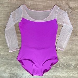 Yumiko Leotard - Rose and Orchid Megan, fits like Women’s Size Medium